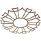 Ekena Millwork Augustus Wood Fretwork Pierced Ceiling Medallion, Walnut, 40"OD x 14 1/8"ID x 3/8"T CMWP40X40X0375AUWA - alternate 2